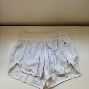 lululemon tracker short white
